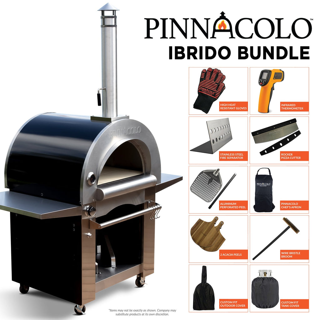 Pinnacolo Ibrido Hybrid Outdoor Pizza Oven – Fire Pit Oasis