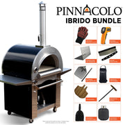 Pinnacolo Ibrido Hybrid Outdoor Pizza Oven - Fire Pit Oasis