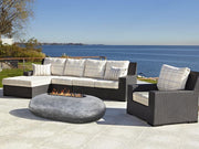 Prism Hardscapes Pebble Fire Table - Fire Pit Oasis