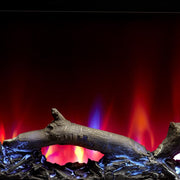 Sierra 72-In Wall Mount Electric Fireplace - Fire Pit Oasis