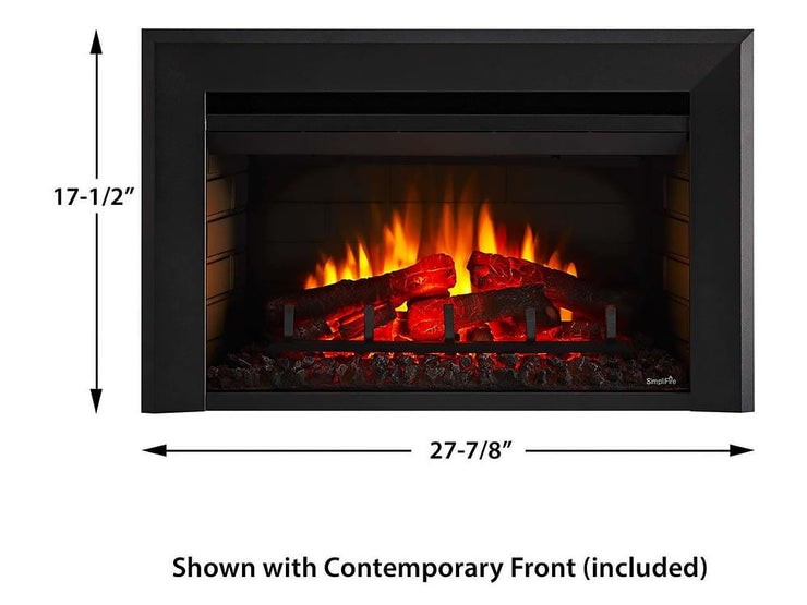 SimpliFire 25-In Electric Fireplace Insert - Fire Pit Oasis