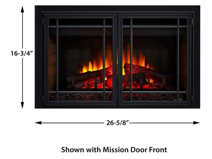 SimpliFire 25-In Electric Fireplace Insert - Fire Pit Oasis