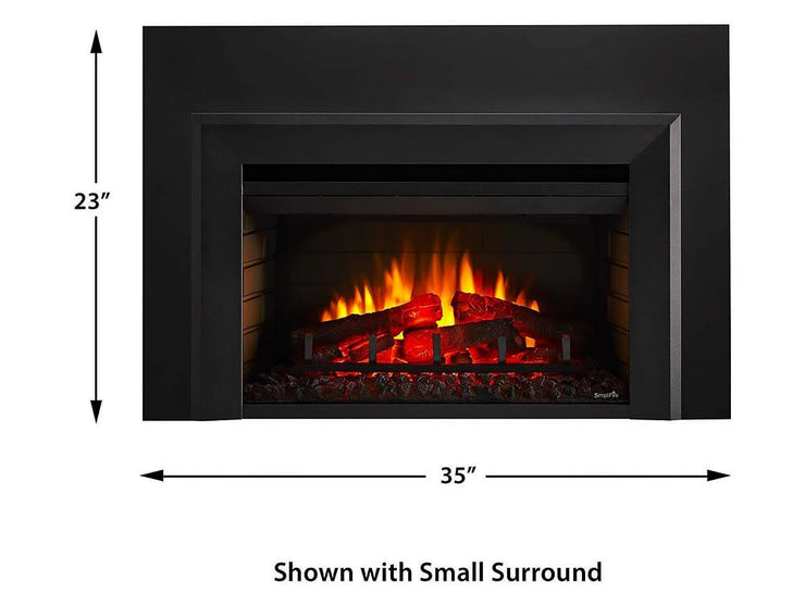 SimpliFire 25-In Electric Fireplace Insert - Fire Pit Oasis