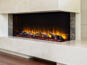 SimpliFire 43-In Scion Trinity Linear Electric Fireplace - Fire Pit Oasis
