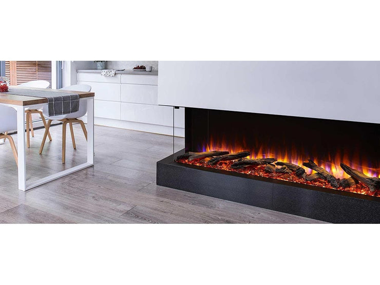 SimpliFire 55-In Scion Trinity Linear Electric Fireplace - Fire Pit Oasis