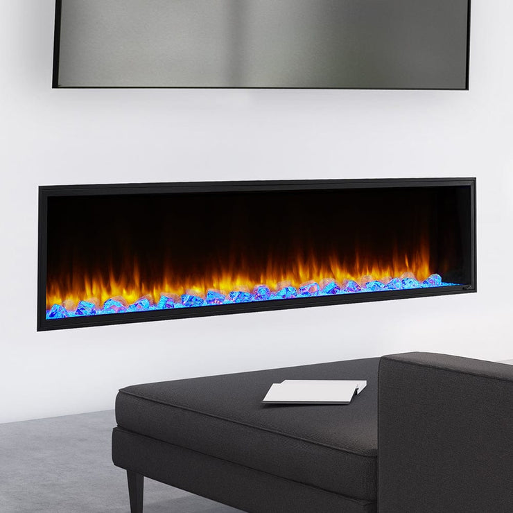 SimpliFire 78-in Scion Linear Built-In Electric Fireplace - Fire Pit Oasis