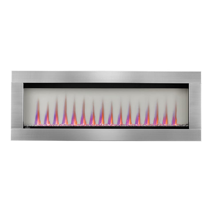Stainless Steel Trim for Napoleon 60-in Clearion Elite Electric Fireplace - Fire Pit Oasis