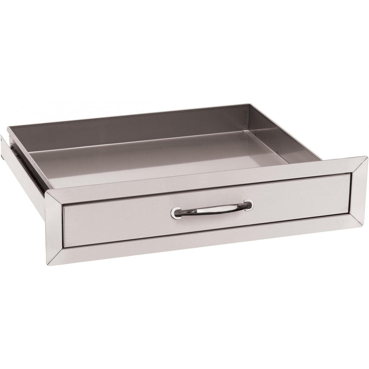 Summerset 24-Inch Stainless Steel Flush Mount Single Utility Drawer - SSDR1-26U - Fire Pit Oasis