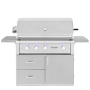 Summerset Alturi 42-Inch 3-Burner Propane Gas Grill With Stainless Steel Burners & Rotisserie - ALT42T-LP - Fire Pit Oasis