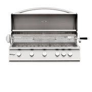 Summerset Sizzler 40-Inch 5-Burner Built-In Propane Gas Grill With Rear Infrared Burner - SIZ40-LP - Fire Pit Oasis