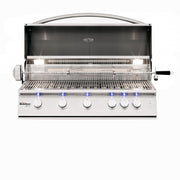Summerset Sizzler Pro 40-Inch 5-Burner Built-In Propane Gas Grill With Rear Infrared Burner - SIZPRO40-LP - Fire Pit Oasis