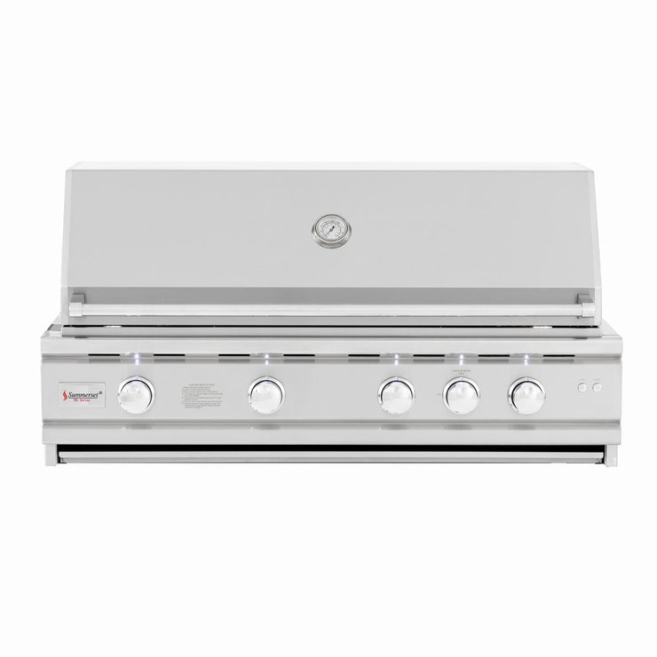 Summerset TRL Deluxe 44-Inch 4-Burner Built-In Natural Gas Grill With Rotisserie - TRLD44A-NG - Fire Pit Oasis