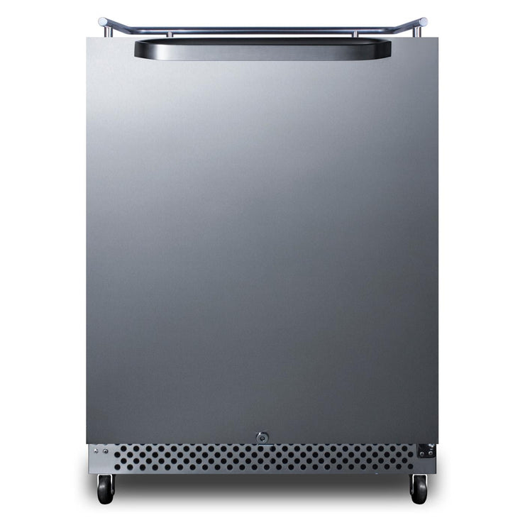 Summit Commercial Outdoor Rated DIY Tap Beer Dispenser / Kegerator - SBC696OSNK - Fire Pit Oasis