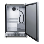 Summit Commercial Outdoor Rated DIY Tap Beer Dispenser / Kegerator - SBC696OSNK - Fire Pit Oasis