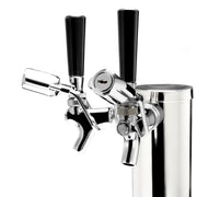 Summit Commercial Outdoor Rated Double Tap Beer Dispenser / Kegerator w/ TapLock - SBC696OSTWINTL - Fire Pit Oasis