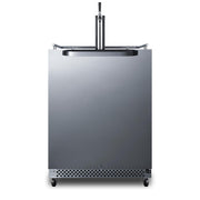 Summit Commercial Outdoor Rated Single Tap Cold Brew Coffee Dispenser / Kegerator - SBC696OSCF - Fire Pit Oasis