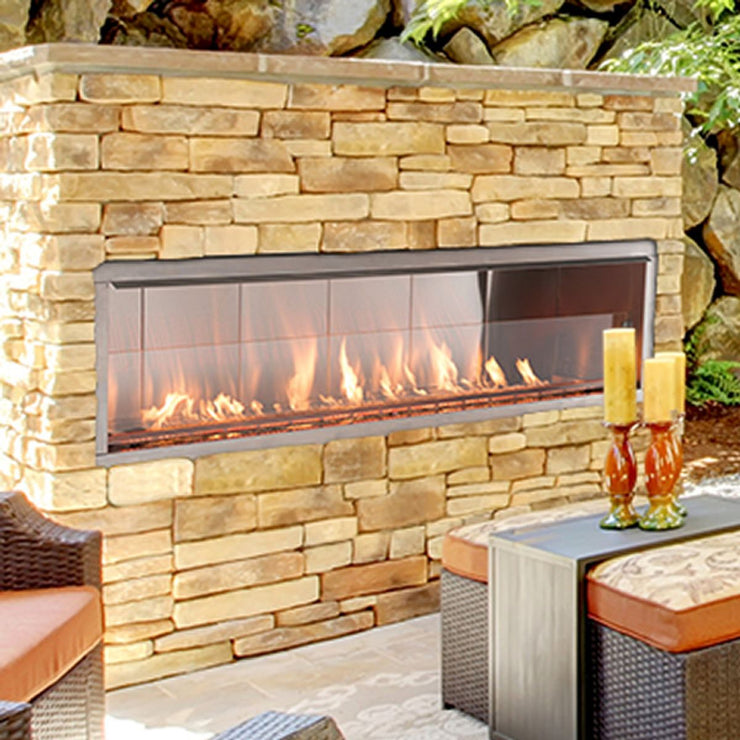 Superior VRE4600 Linear Outdoor Gas Fireplace - Fire Pit Oasis