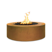 TOP Fires by The Outdoor Plus 24" Tall Unity Metal 60" Fire Pit - Fire Pit Oasis