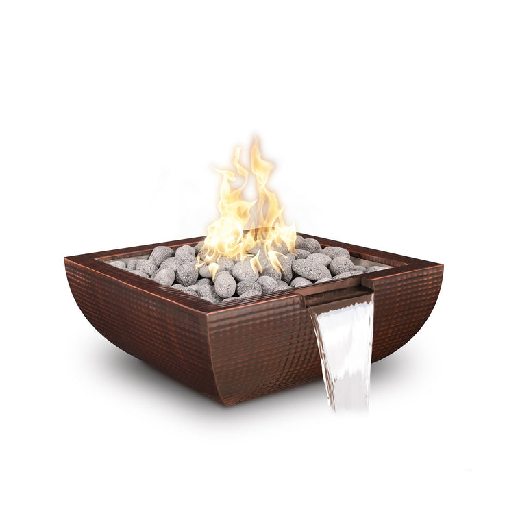 TOP Fires by The Outdoor Plus Avalon Metal Fire & Water Bowl 30" - Fire Pit Oasis