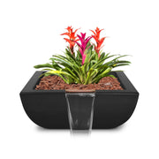 TOP Fires by The Outdoor Plus Avalon Planter with Water Bowl 24" - Fire Pit Oasis