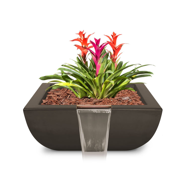 TOP Fires by The Outdoor Plus Avalon Planter with Water Bowl 36" - Fire Pit Oasis