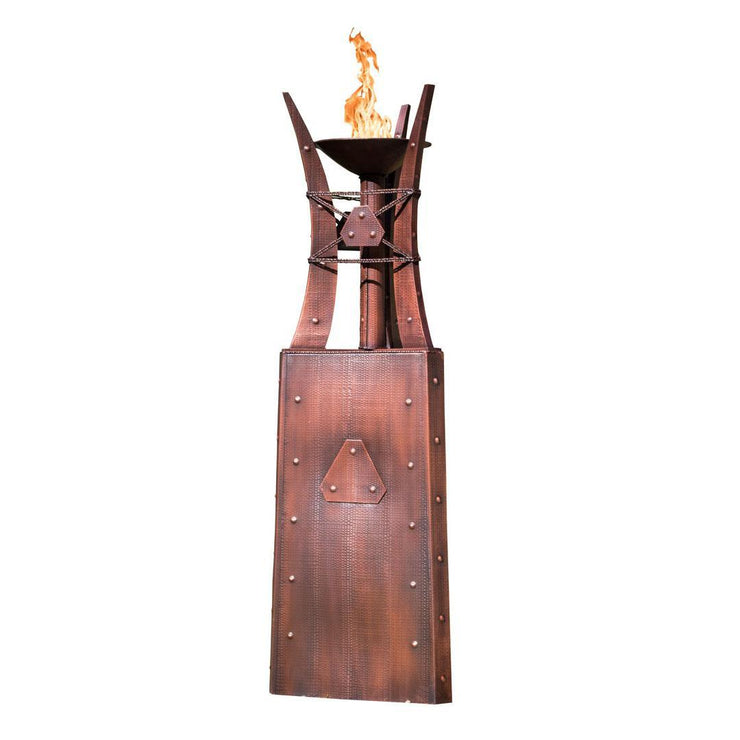 TOP Fires by The Outdoor Plus Bastille Copper Fire Tower - Fire Pit Oasis