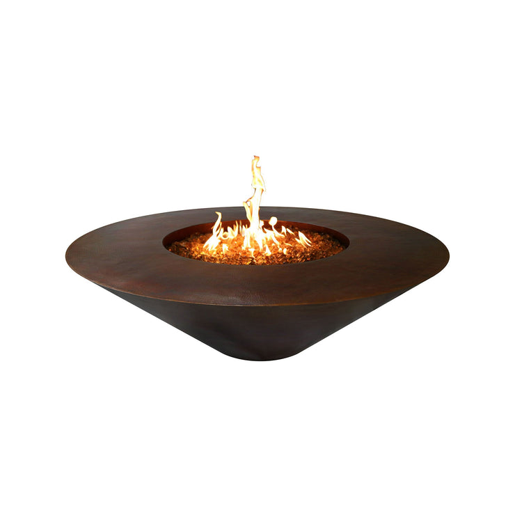 TOP Fires by The Outdoor Plus Cazo Copper Fire Pit 48" - Fire Pit Oasis