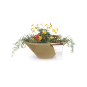 TOP Fires by The Outdoor Plus Cazo Planter with Water Bowl 24" - Fire Pit Oasis