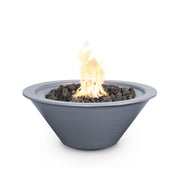 TOP Fires by The Outdoor Plus Cazo Powder Coated Steel Fire Bowl 24" - Fire Pit Oasis