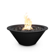 TOP Fires by The Outdoor Plus Cazo Powder Coated Steel Fire Bowl 36" - Fire Pit Oasis