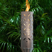TOP Fires by The Outdoor Plus Diamond Plate Fire Torch - Fire Pit Oasis