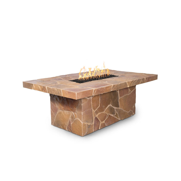 Top Fires By The Outdoor Plus Grove Flagstone Fire Pit - 60" - Fire Pit Oasis