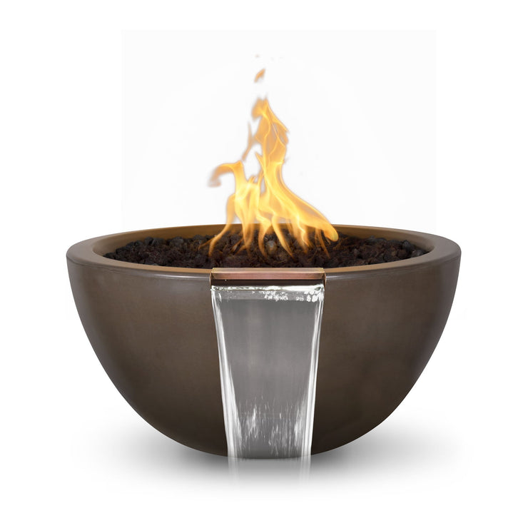 TOP Fires by The Outdoor Plus Luna Fire & Water Bowl 38" - Fire Pit Oasis