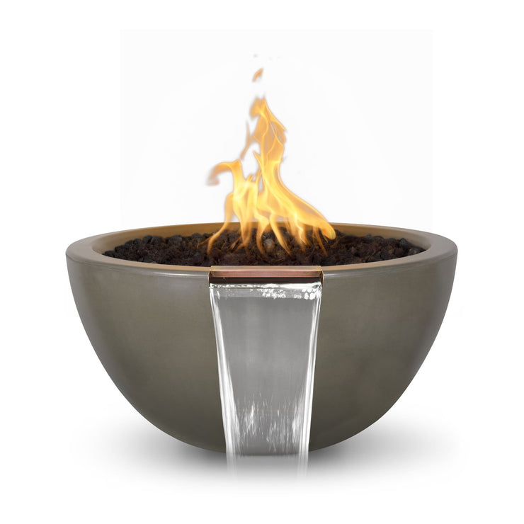 TOP Fires by The Outdoor Plus Luna Fire & Water Bowl 38" - Fire Pit Oasis