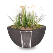 TOP Fires by The Outdoor Plus Luna Planter with Water Bowl 38" - Fire Pit Oasis