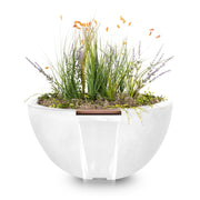 TOP Fires by The Outdoor Plus Luna Planter with Water Bowl 38" - Fire Pit Oasis
