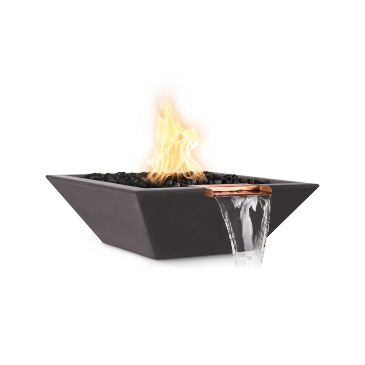 TOP Fires by The Outdoor Plus Maya Fire & Water Bowl 30" - Fire Pit Oasis