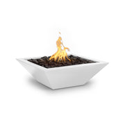 TOP Fires by The Outdoor Plus Maya Powder Coated Steel Fire Bowl 24" - Fire Pit Oasis