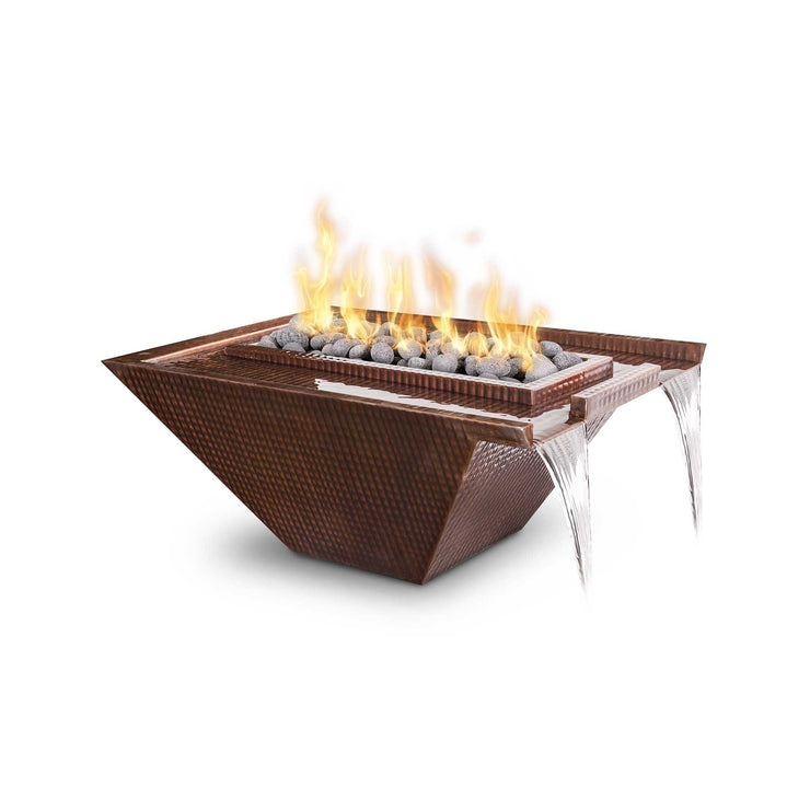 TOP Fires by The Outdoor Plus Nile Copper Fire & Water Bowl 24" - Fire Pit Oasis