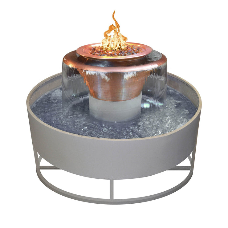 TOP Fires by The Outdoor Plus Olympian 360Â° Spill 60" - Fire Pit Oasis