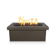 TOP Fires by The Outdoor Plus Ramona Rectangular Concrete Fire Table 60" - Fire Pit Oasis