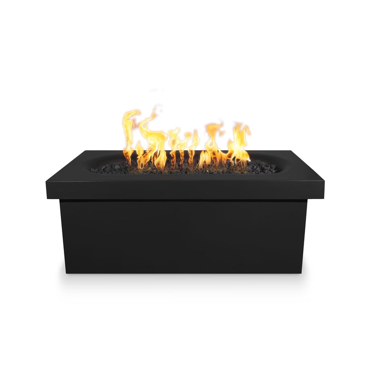 TOP Fires by The Outdoor Plus Ramona Rectangular Concrete Fire Table 60" - Fire Pit Oasis