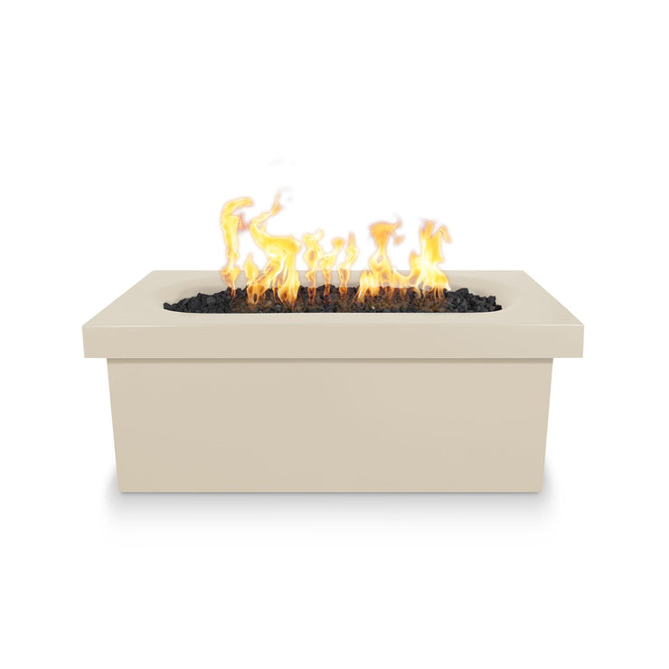 TOP Fires by The Outdoor Plus Ramona Rectangular Concrete Fire Table 60" - Fire Pit Oasis