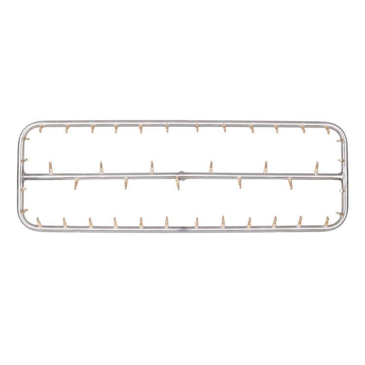 TOP Fires by The Outdoor Plus Rectangle Bullet Burner 72" x 12" - Fire Pit Oasis