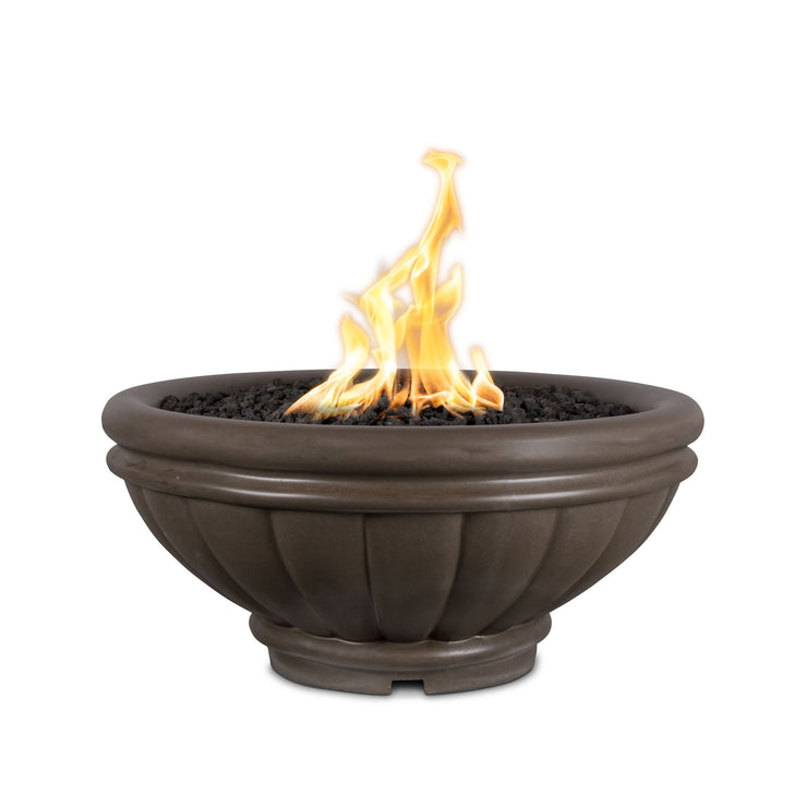 TOP Fires by The Outdoor Plus Roma Concrete Fire Bowl 24" - Fire Pit Oasis