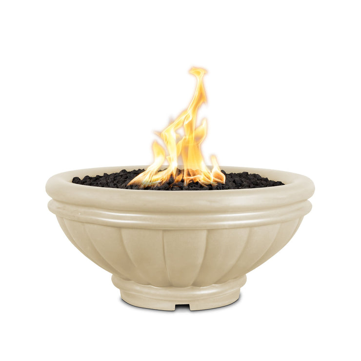 TOP Fires by The Outdoor Plus Roma Concrete Fire Bowl 24" - Fire Pit Oasis