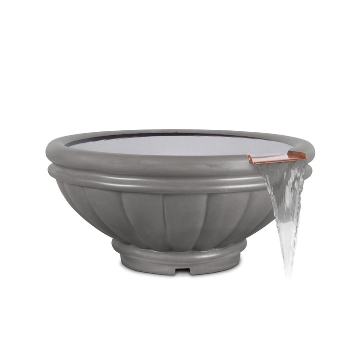 TOP Fires by The Outdoor Plus Roma Concrete Water Bowl 36" - Fire Pit Oasis