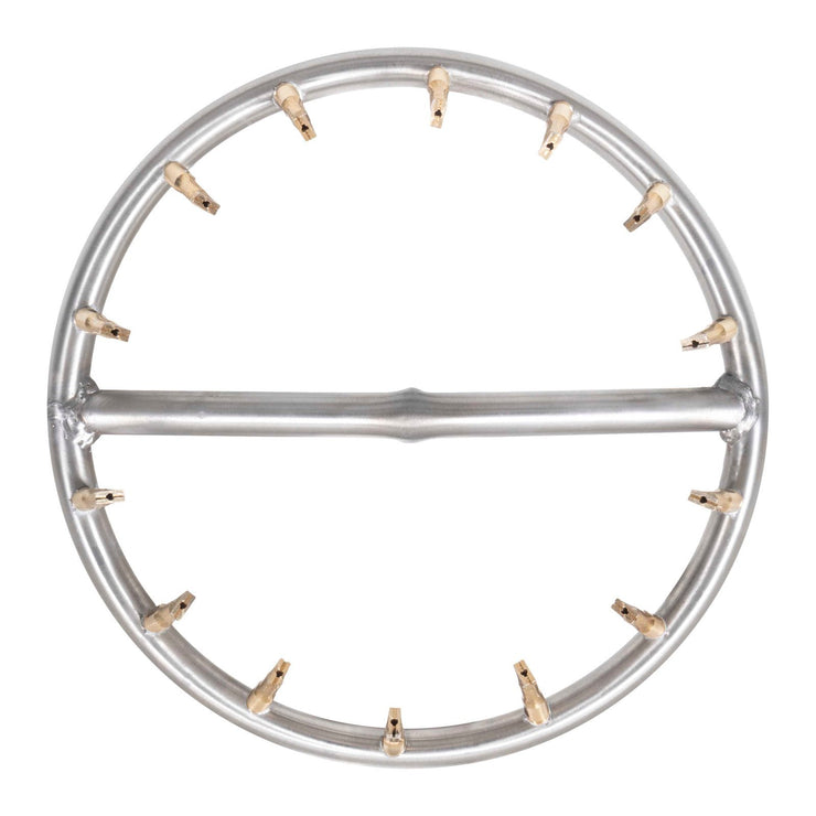 TOP Fires by The Outdoor Plus Round Bullet Burner 8" - Fire Pit Oasis