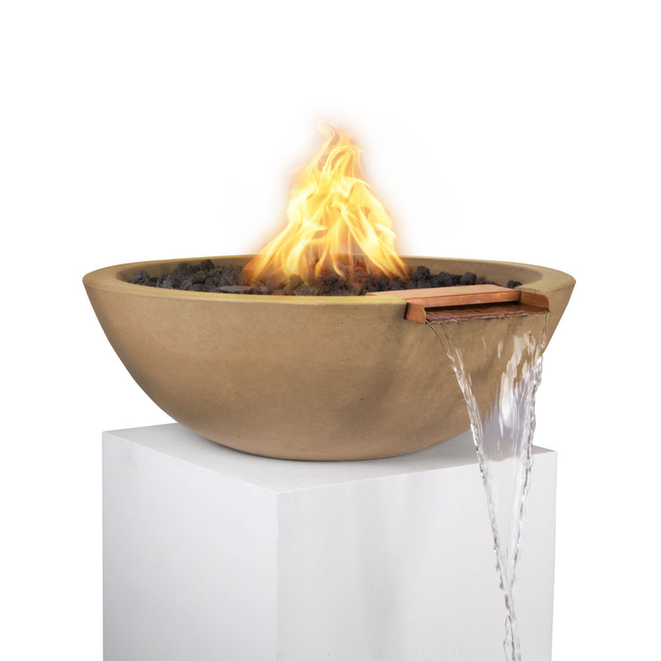 TOP Fires by The Outdoor Plus Sedona Fire & Water Bowl 33" - Fire Pit Oasis