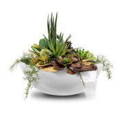 TOP Fires by The Outdoor Plus Sedona Planter with Water Bowl 27" - Fire Pit Oasis